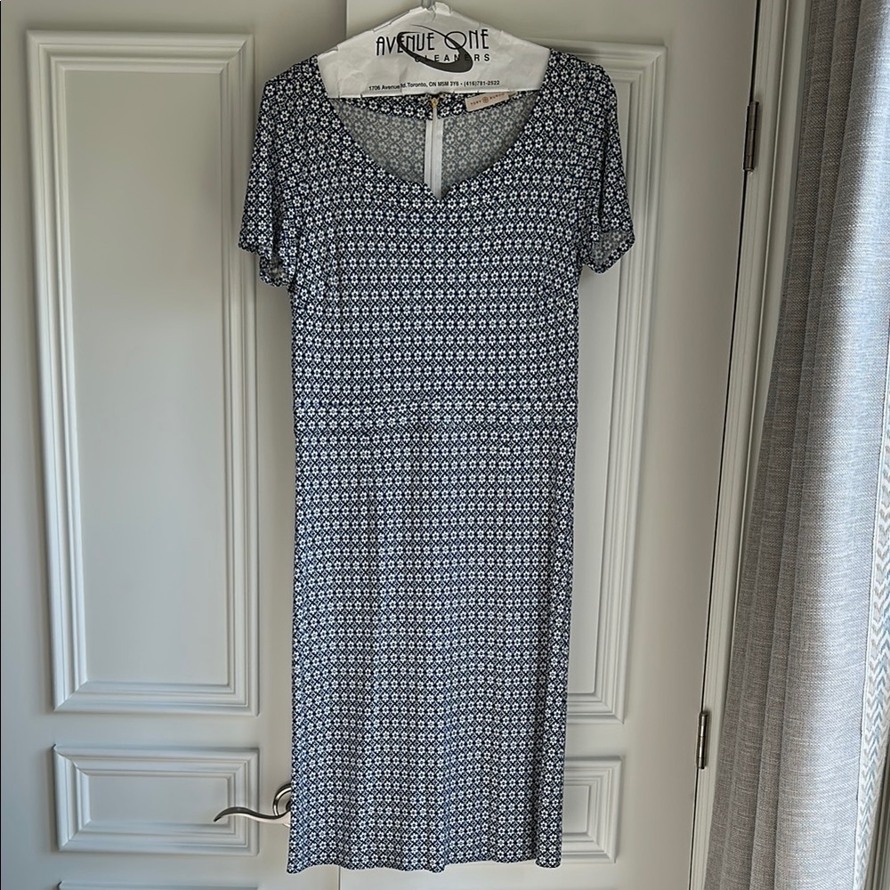 Tori Burch  Blue Patterned Dress